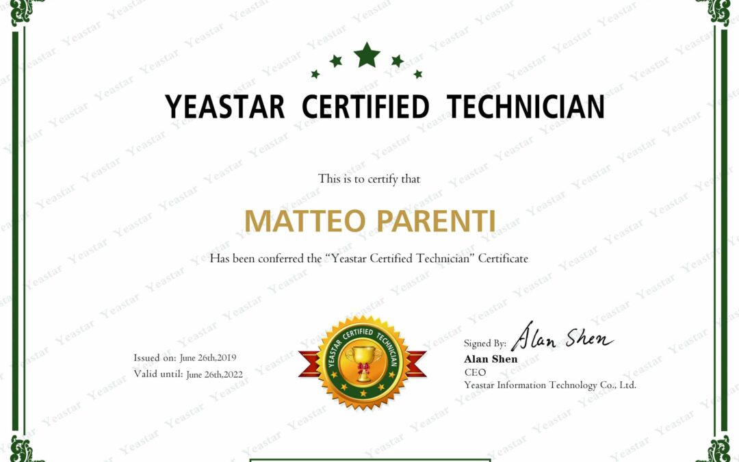 OBS Italia è certificata Yeaster